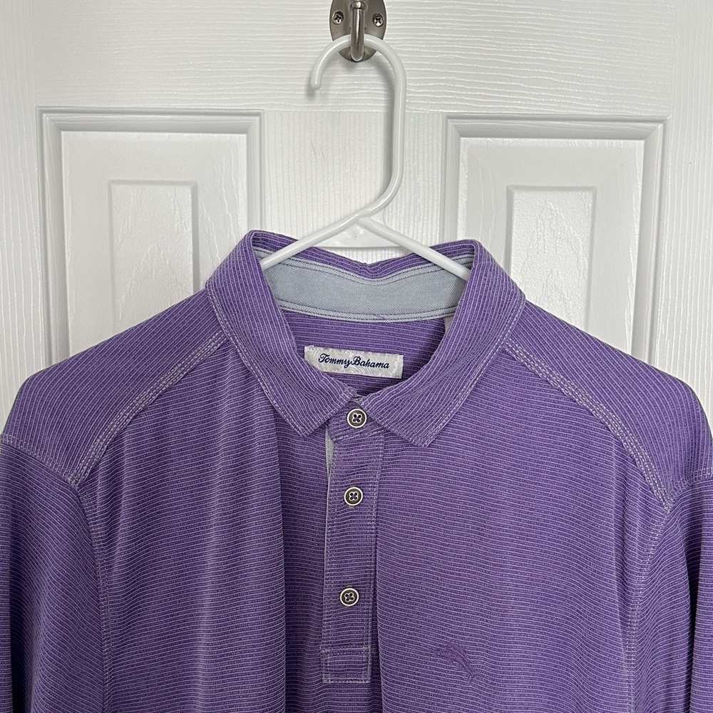 Tommy Bahama Lavender Polo Shirt
